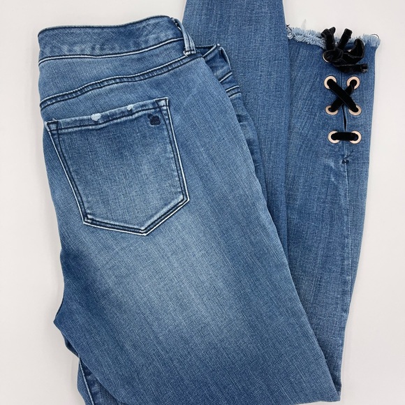 Jessica Simpson Skinny Jeans With Lace Up … - Picture 4 of 7